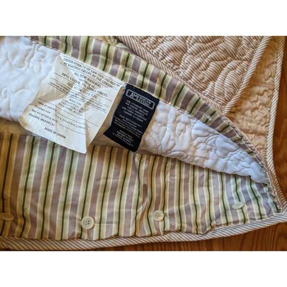 Ralph Lauren American Living Quilted Decorative Accent Cover Sham Replacement - Picture 6 of 11